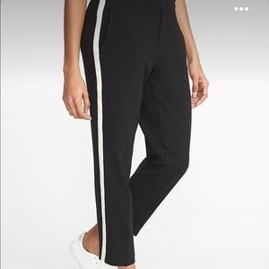 OLD NAVY | Harper Pull On Pant | NAVY BLUE with Black Stripe
